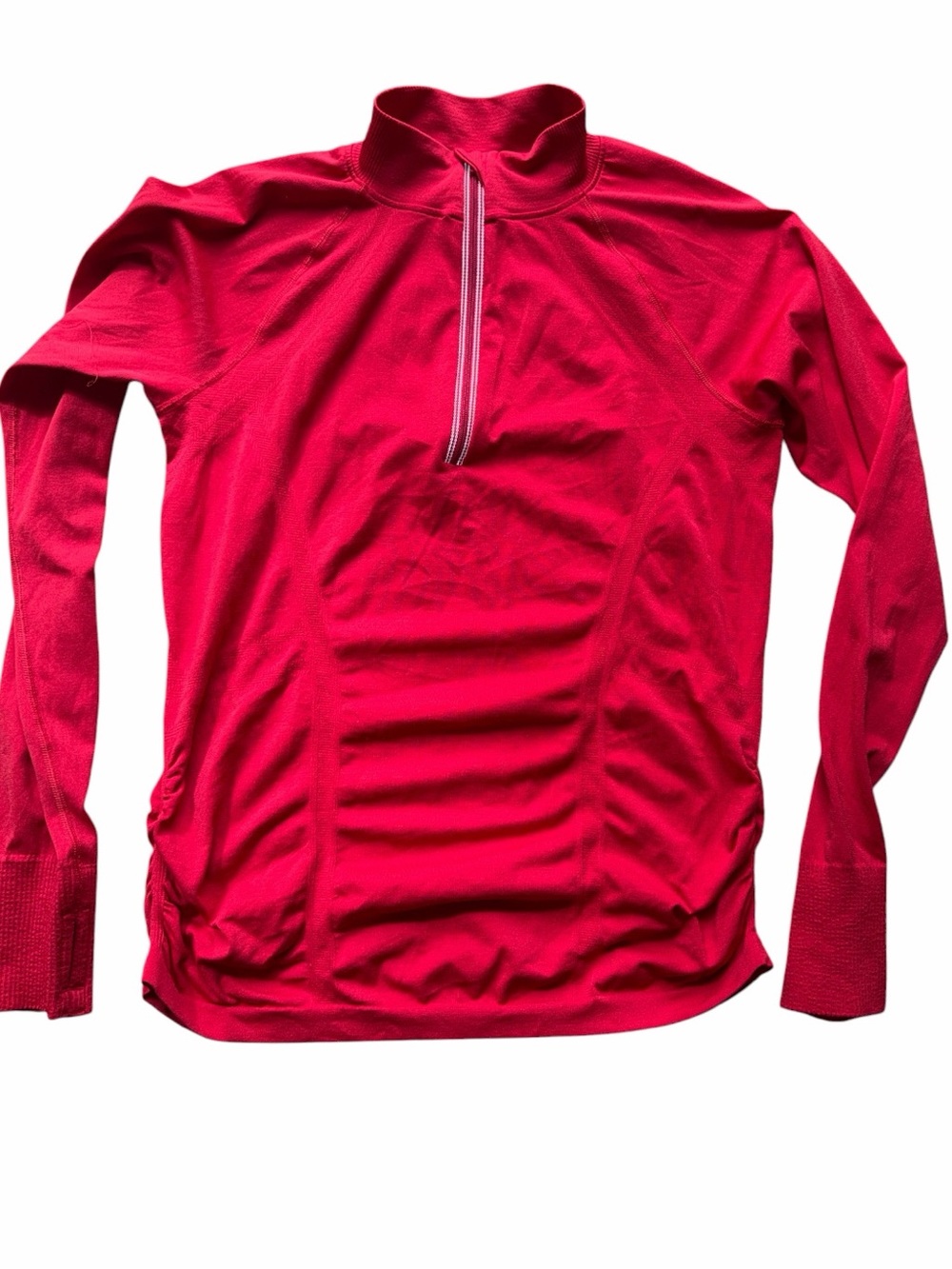 Athleta Red Pullover XL